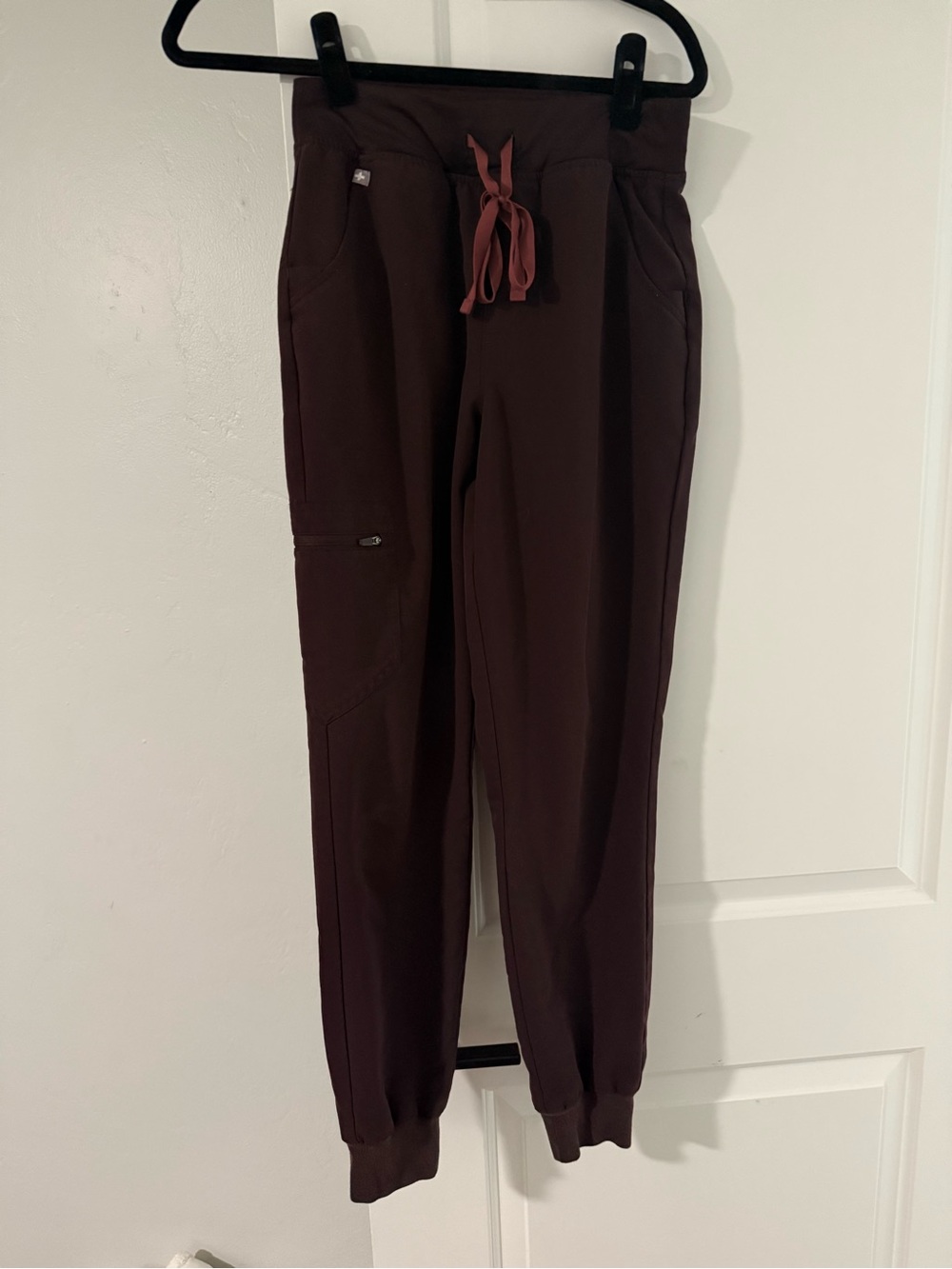 Figs Espresso High Waisted Zamora size Small